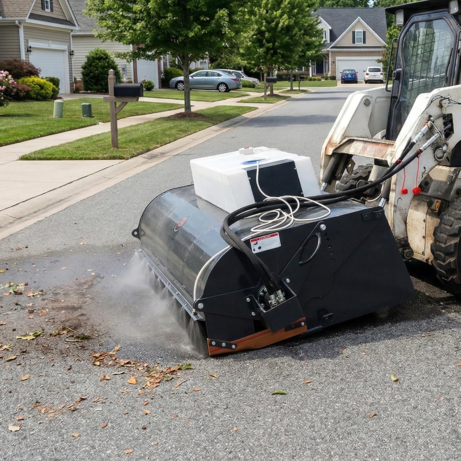 best skid steer sweeper attachment,skid steer sweeper worth buying,heavy duty sweeper attachment pros cons,ATS Power sweeper honest opinion,skid steer sweeper vs alternatives,should I buy a skid steer sweeper unboxing and complete package contents
