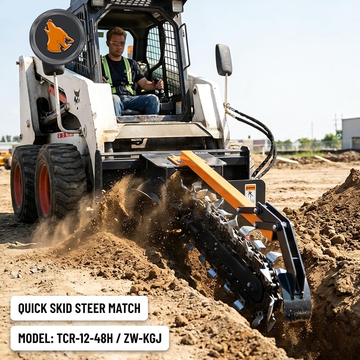 best skid steer trencher attachment,skid steer trencher worth buying,skid steer trencher pros cons,skid steer trencher vs backhoe,should I buy a skid steer trencher,best trencher attachment for utility work unboxing and complete package contents