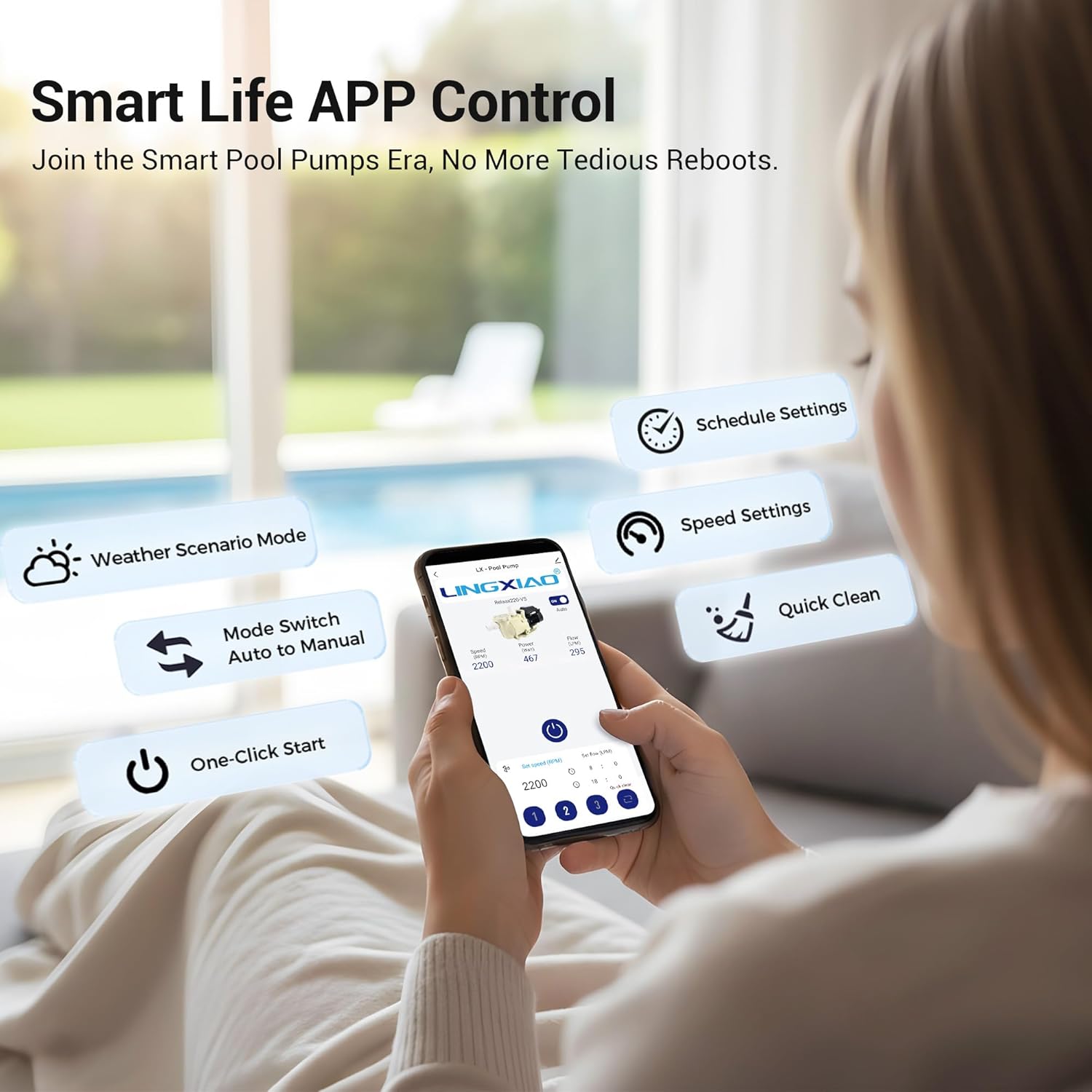 best smart variable speed pool pump,should I buy smart pool pump,LINGXIAO pool pump pros cons,smart variable speed pool pump worth it,energy star pool pump for saltwater pool,pool pump with app control performance testing and real-world results