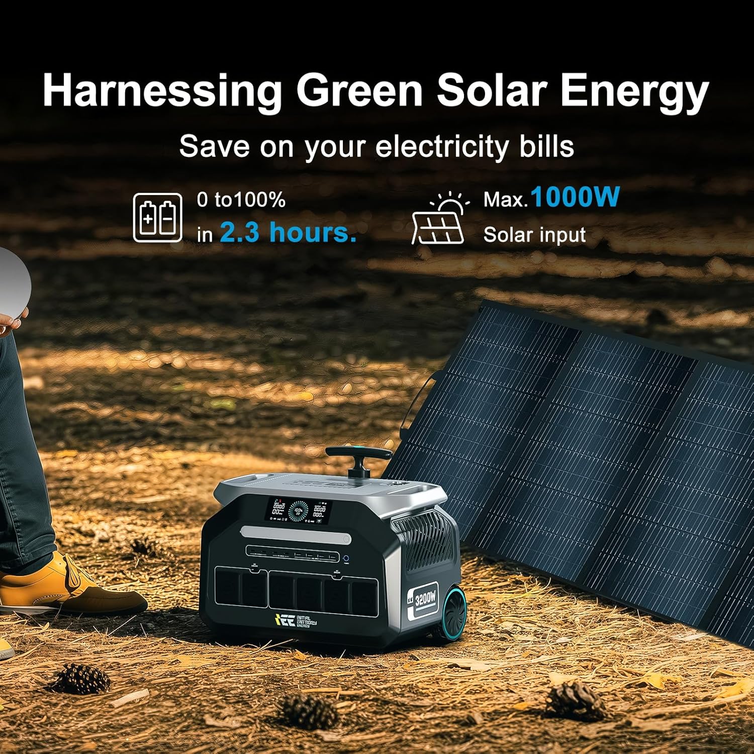 best solar generator for home backup,IEE P3200 pros cons,buy solar generator for camping,solar generator vs gas generator,IEE P3200 worth buying,best portable power station for RV performance testing and real-world results