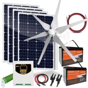 Image 1 of best solar wind hybrid system kit