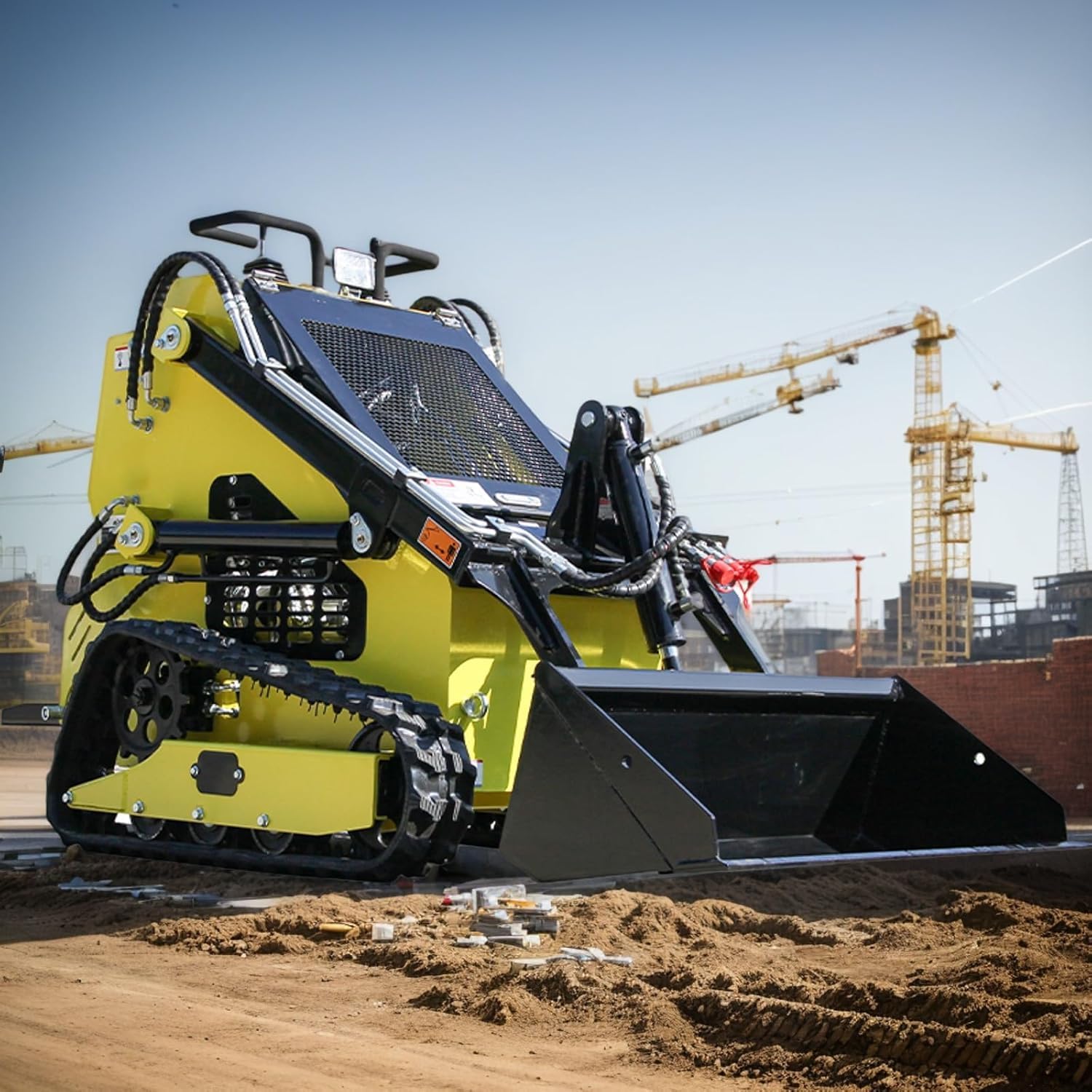 Step-by-step guide for best stand-on mini skid steer loader,should I buy a stand-on skid steer,stand-on vs sit-down skid steer,mini skid steer pros cons,farm skid steer worth buying,best compact loader for farm - complete tutorial