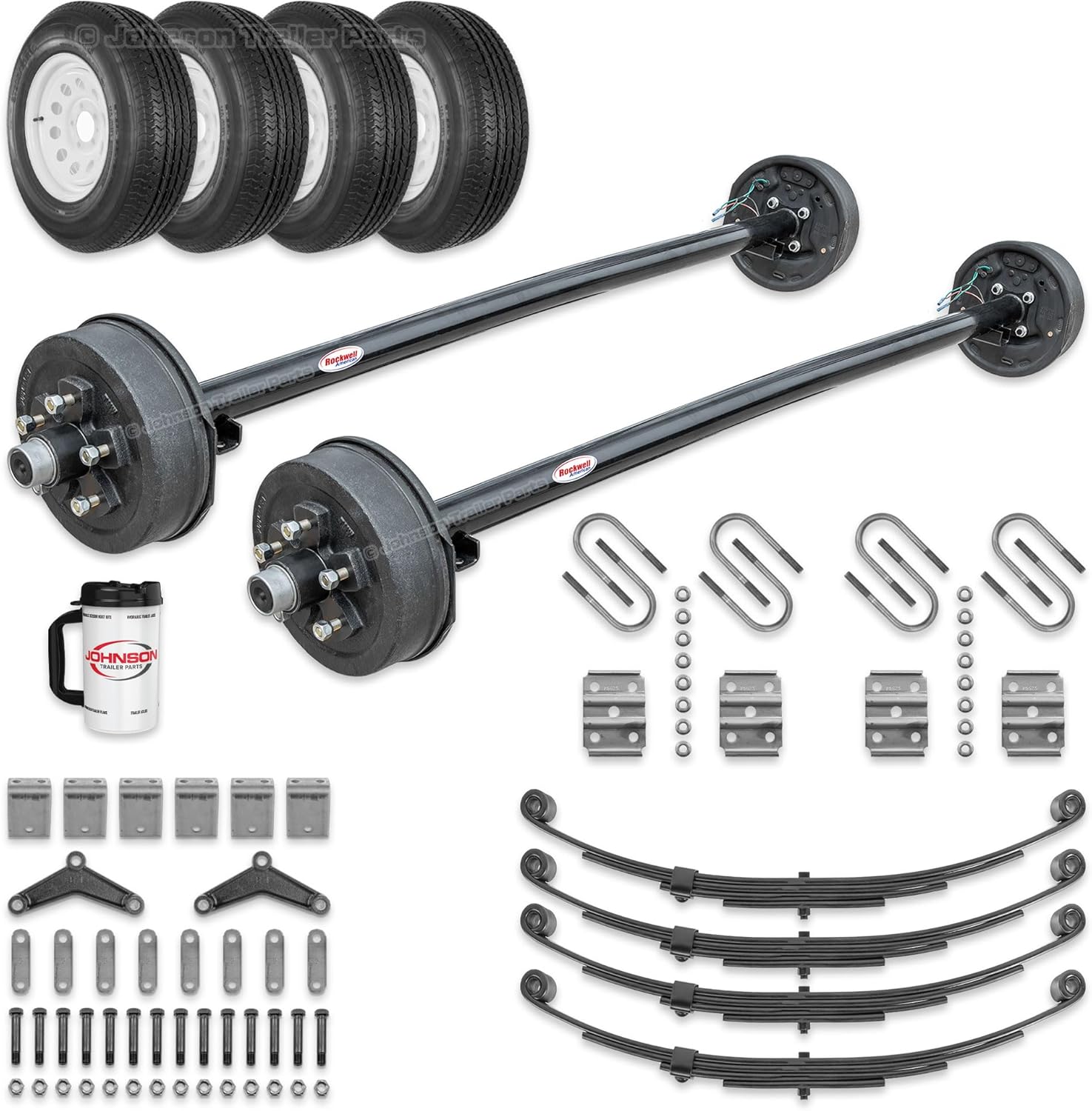 Image 1 of best tandem trailer axle kit