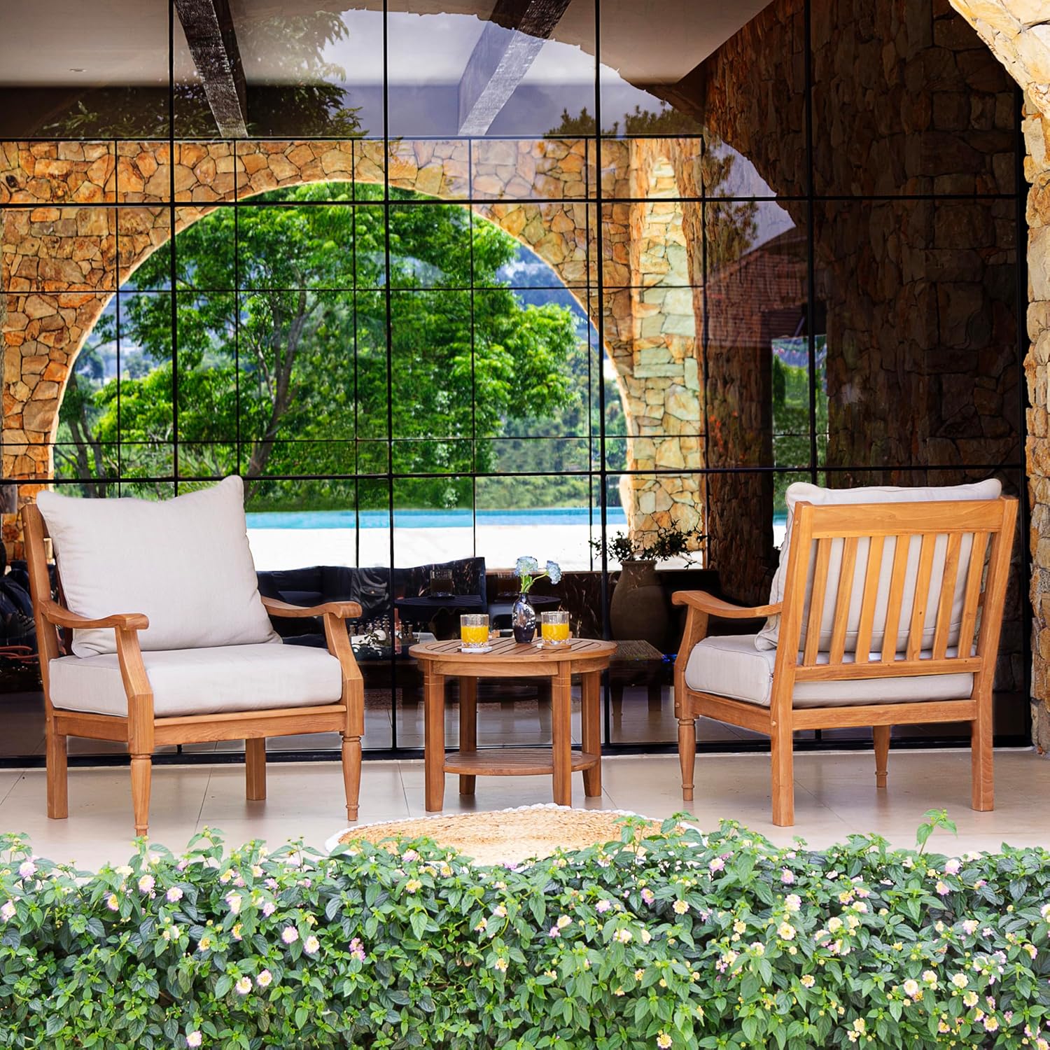 best teak patio bistro set,should I buy teak patio set,teak patio set pros cons,teak vs eucalyptus patio set,teak patio set worth buying,best outdoor furniture for car unboxing and complete package contents