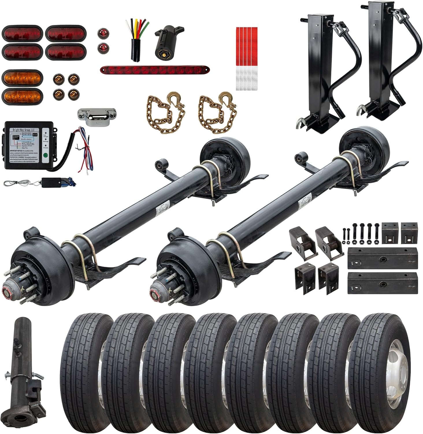 Image 1 of best trailer parts kit for gooseneck