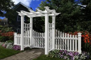 Image 1 of best vinyl garden arbor buy