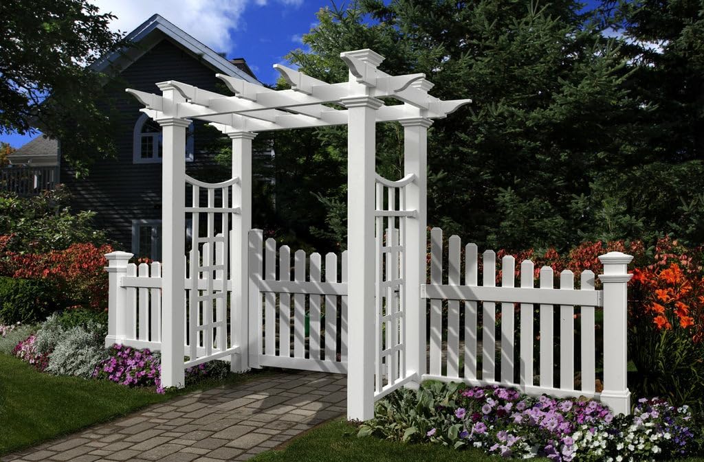 Image 1 of best vinyl garden arbor buy