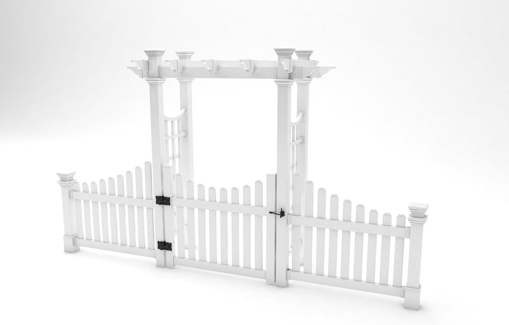 best vinyl garden arbor buy,should I buy a vinyl garden arbor,New England Arbors Fairfield Deluxe vs other arbors,vinyl arbor pros cons for gardens,best garden arbor for climbing plants,maintenance free arbor worth buying unboxing and complete package contents
