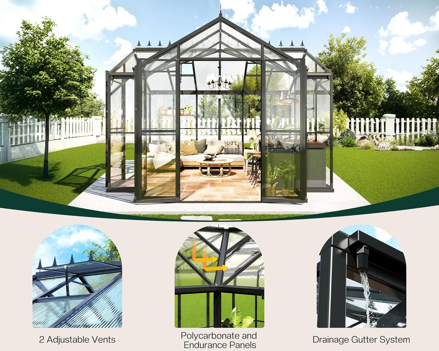Step-by-step guide for best walk-in greenhouse for backyard,HOWE greenhouse pros cons,buy durable outdoor greenhouse,best greenhouse for garden,should I buy HOWE greenhouse,large walk-in greenhouse worth it - complete tutorial