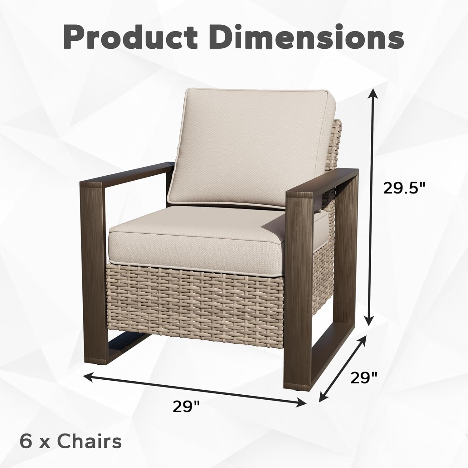 best wicker patio chairs set,should I buy wicker patio chairs,joyside outdoor chairs pros cons,best outdoor conversation sets for garden,wicker patio chairs worth buying,deep seating patio chairs for deck unboxing and complete package contents