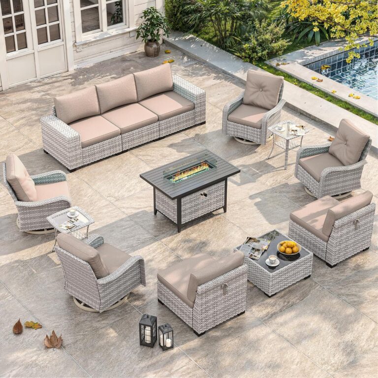 Image 1 of best wicker patio furniture set