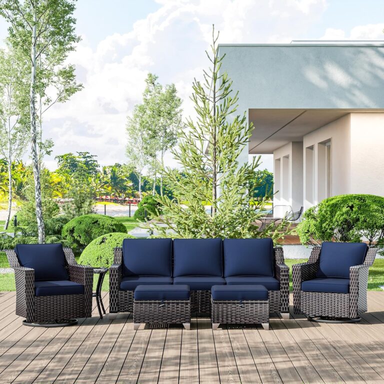 Image 1 of best wicker patio furniture set