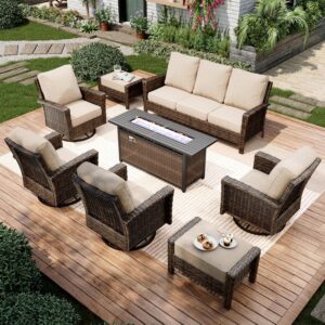 Image 1 of best wicker patio furniture set