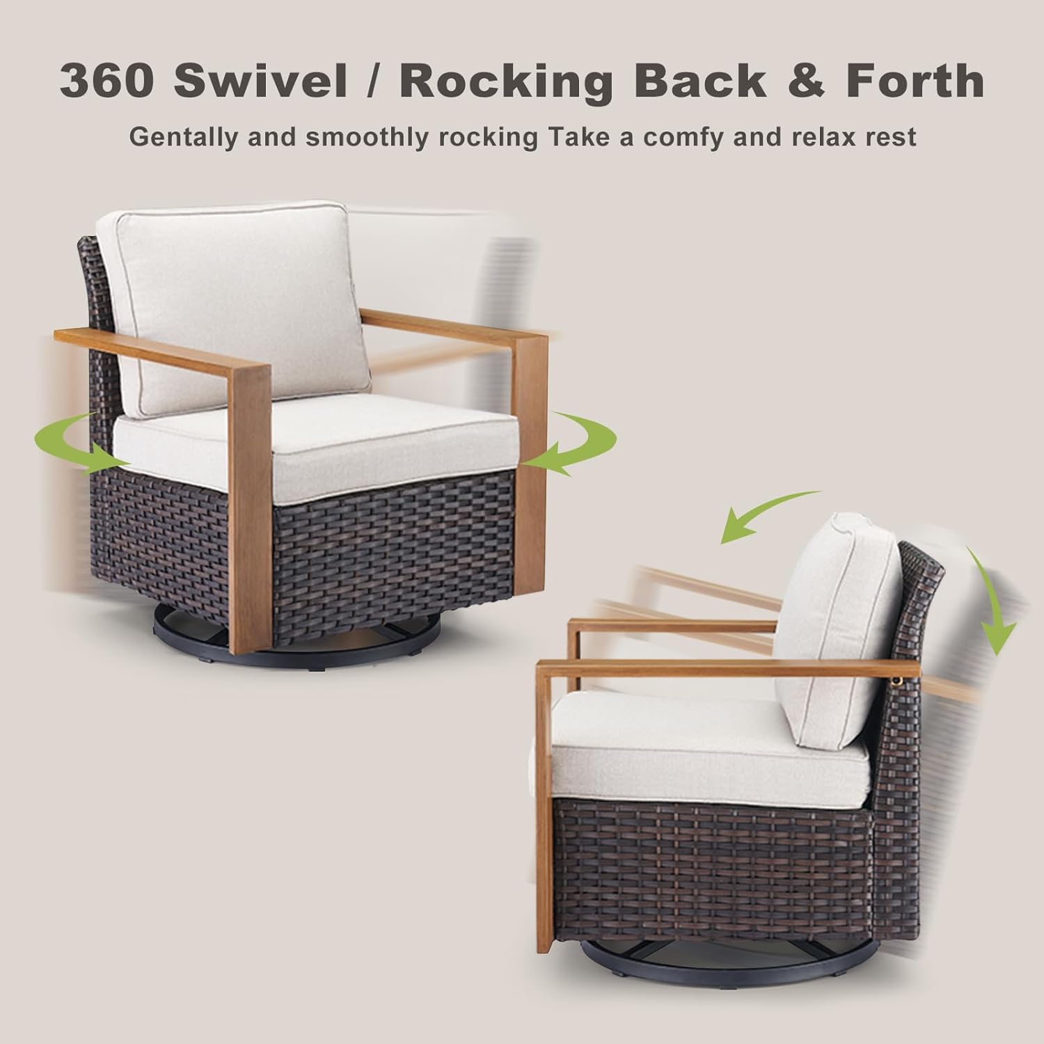 best wicker patio furniture set,should I buy wicker patio set,best outdoor conversation set for patio,wicker furniture pros cons,Rilyson patio set worth buying,swivel rocker vs glider outdoor chairs unboxing and complete package contents