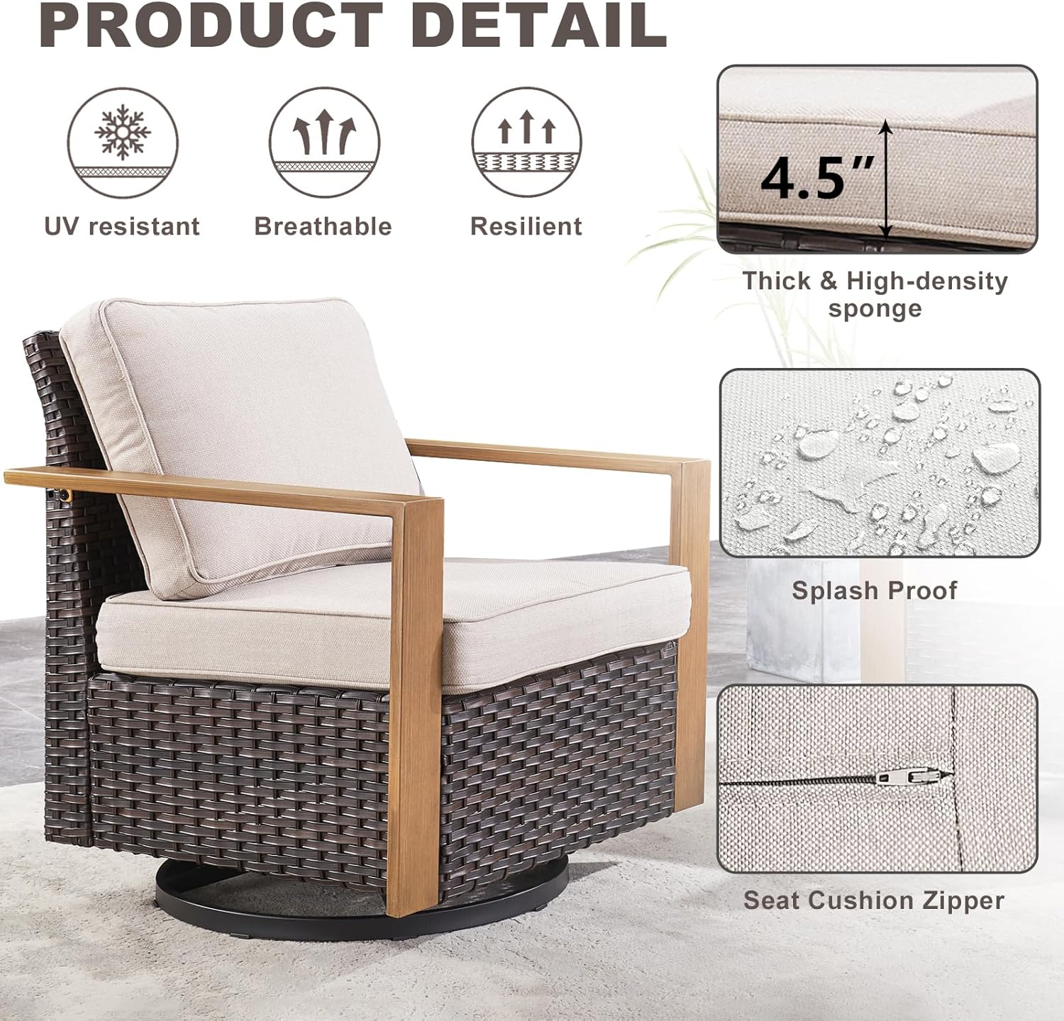 best wicker patio furniture set,should I buy wicker patio set,best outdoor conversation set for patio,wicker furniture pros cons,Rilyson patio set worth buying,swivel rocker vs glider outdoor chairs performance testing and real-world results