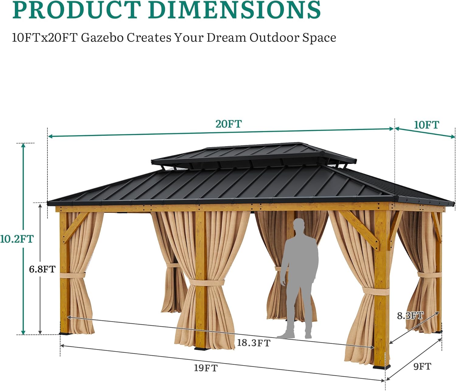 best wood gazebo for backyard,wood gazebo pros and cons,should i buy a wood gazebo,YITAHOME gazebo worth buying,wood gazebo vs steel gazebo,best outdoor gazebo for parties unboxing and complete package contents