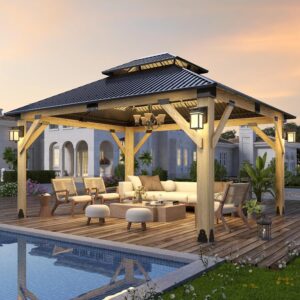 Image 1 of best wooden gazebo worth buying