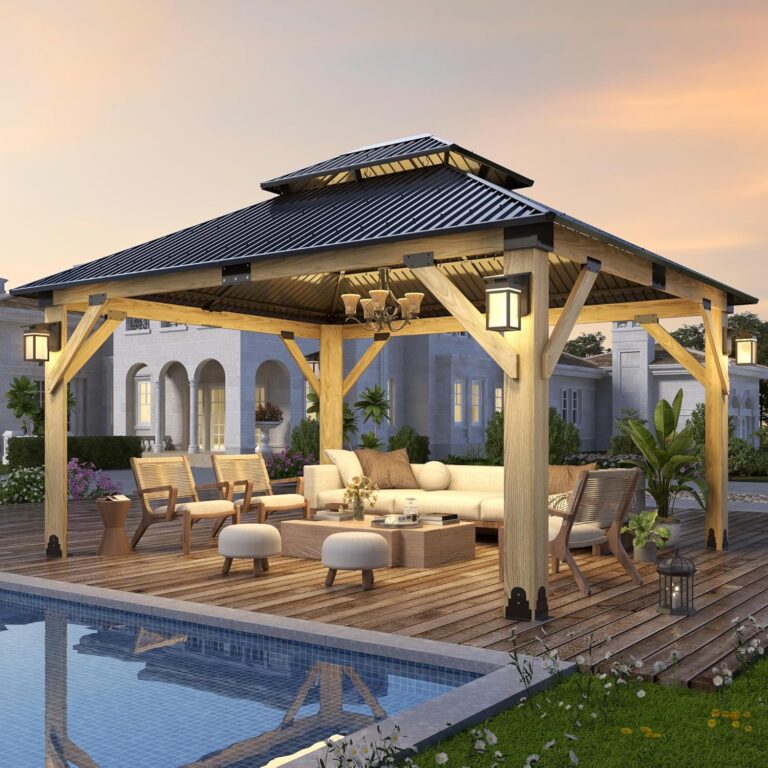 Image 1 of best wooden gazebo worth buying