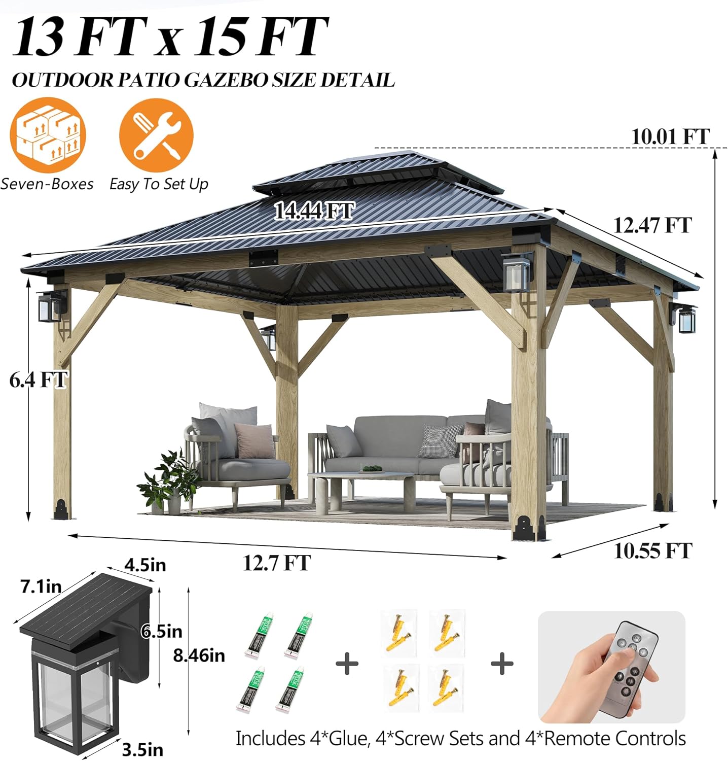 best wooden gazebo worth buying,should I buy a wooden gazebo,wooden gazebo pros cons,best gazebos for backyard,GARTOO gazebo worth buying,wooden gazebo vs metal gazebo unboxing and complete package contents