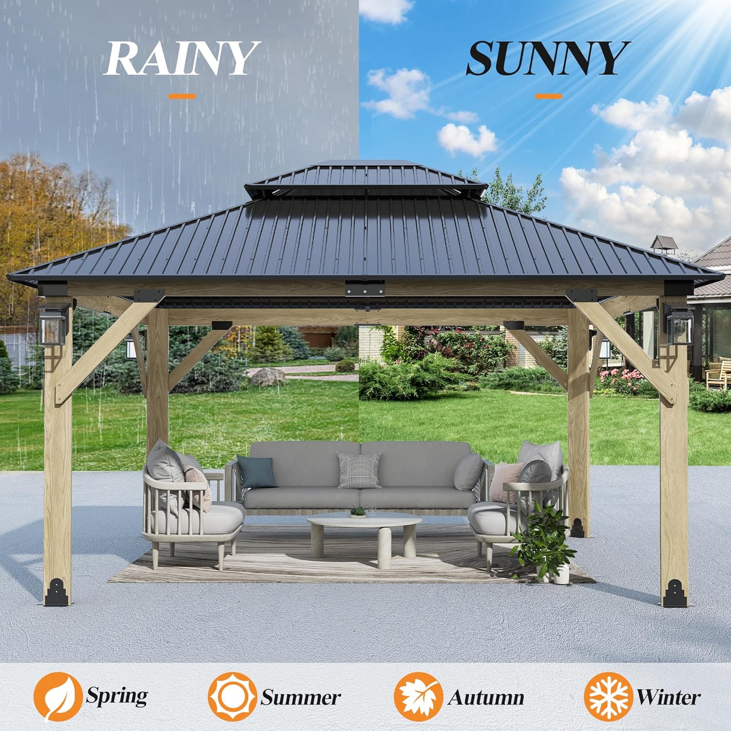 Step-by-step guide for best wooden gazebo worth buying,should I buy a wooden gazebo,wooden gazebo pros cons,best gazebos for backyard,GARTOO gazebo worth buying,wooden gazebo vs metal gazebo - complete tutorial