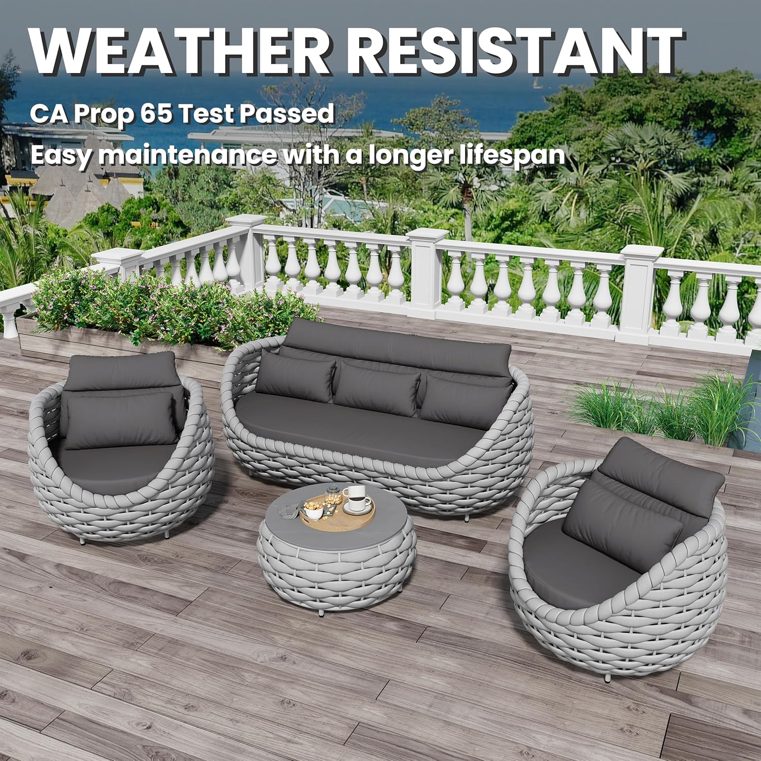 best woven rope patio furniture set,woven rope patio set worth buying,Erotr patio furniture pros cons,best all weather outdoor sofa set,woven rope conversation set for deck,should I buy Erotr patio furniture unboxing and complete package contents