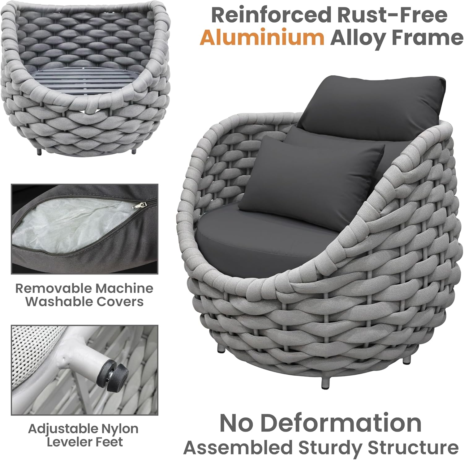 best woven rope patio furniture set,woven rope patio set worth buying,Erotr patio furniture pros cons,best all weather outdoor sofa set,woven rope conversation set for deck,should I buy Erotr patio furniture performance testing and real-world results