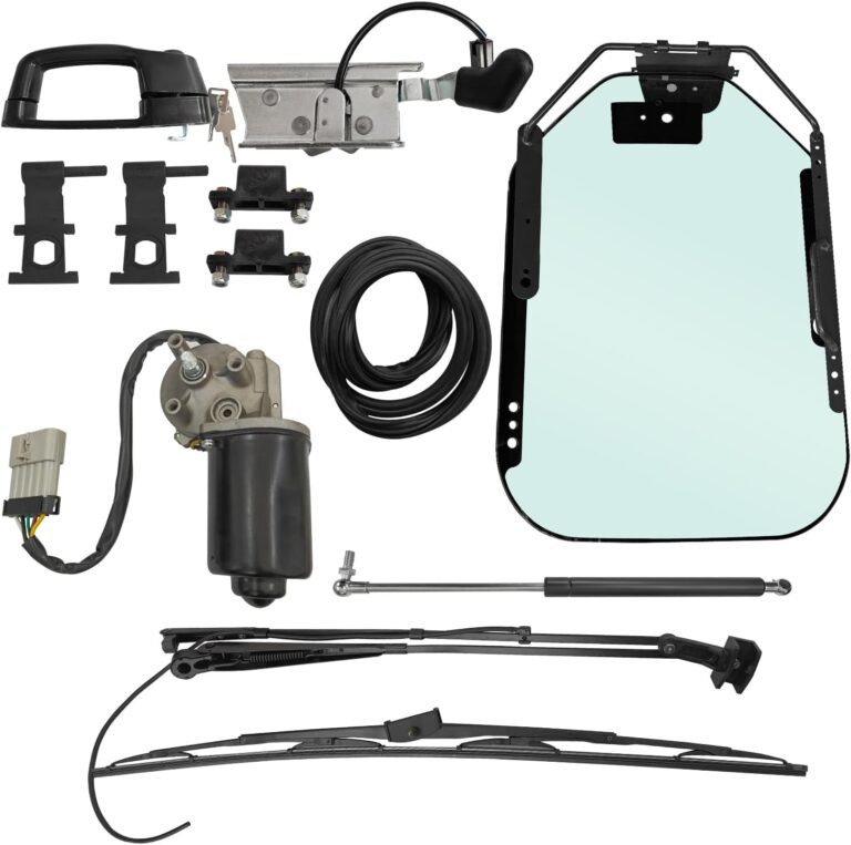 Image 1 of bobcat door frame glass assembly