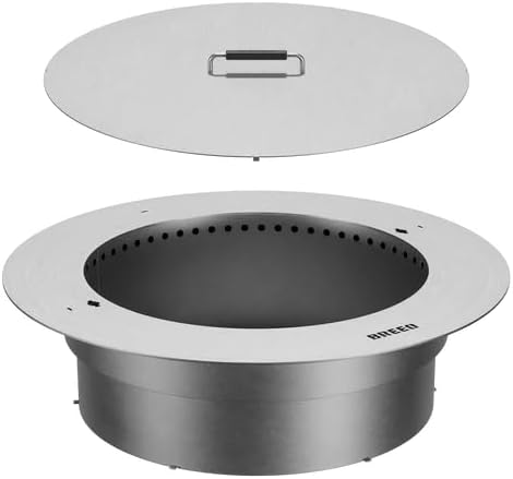 Image 1 of breeo zentro stainless steel fire pit insert