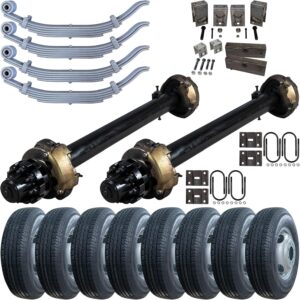 Image 1 of buy 12-000 lb tandem axle trailer kit