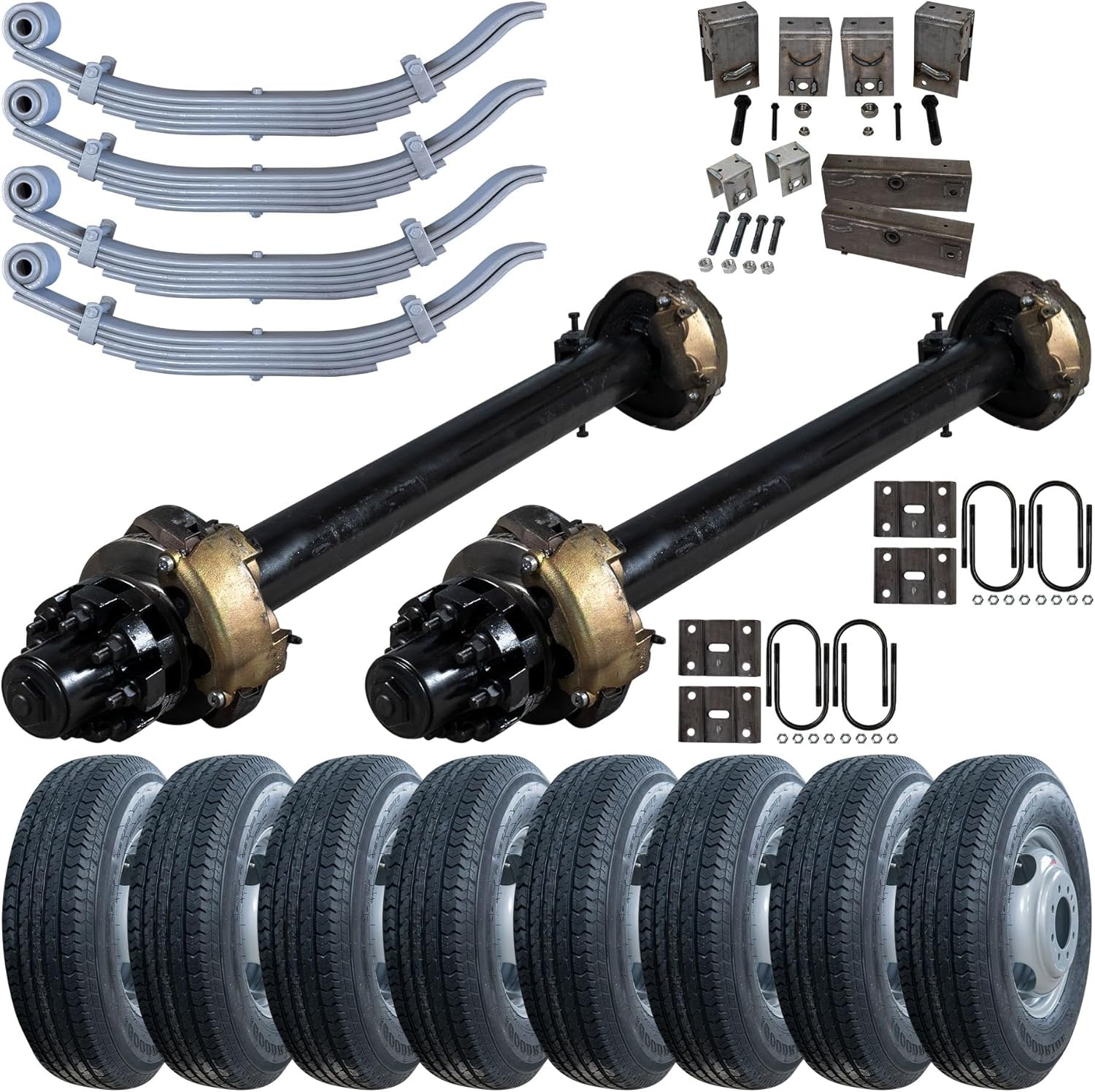 Image 1 of buy 12-000 lb tandem axle trailer kit