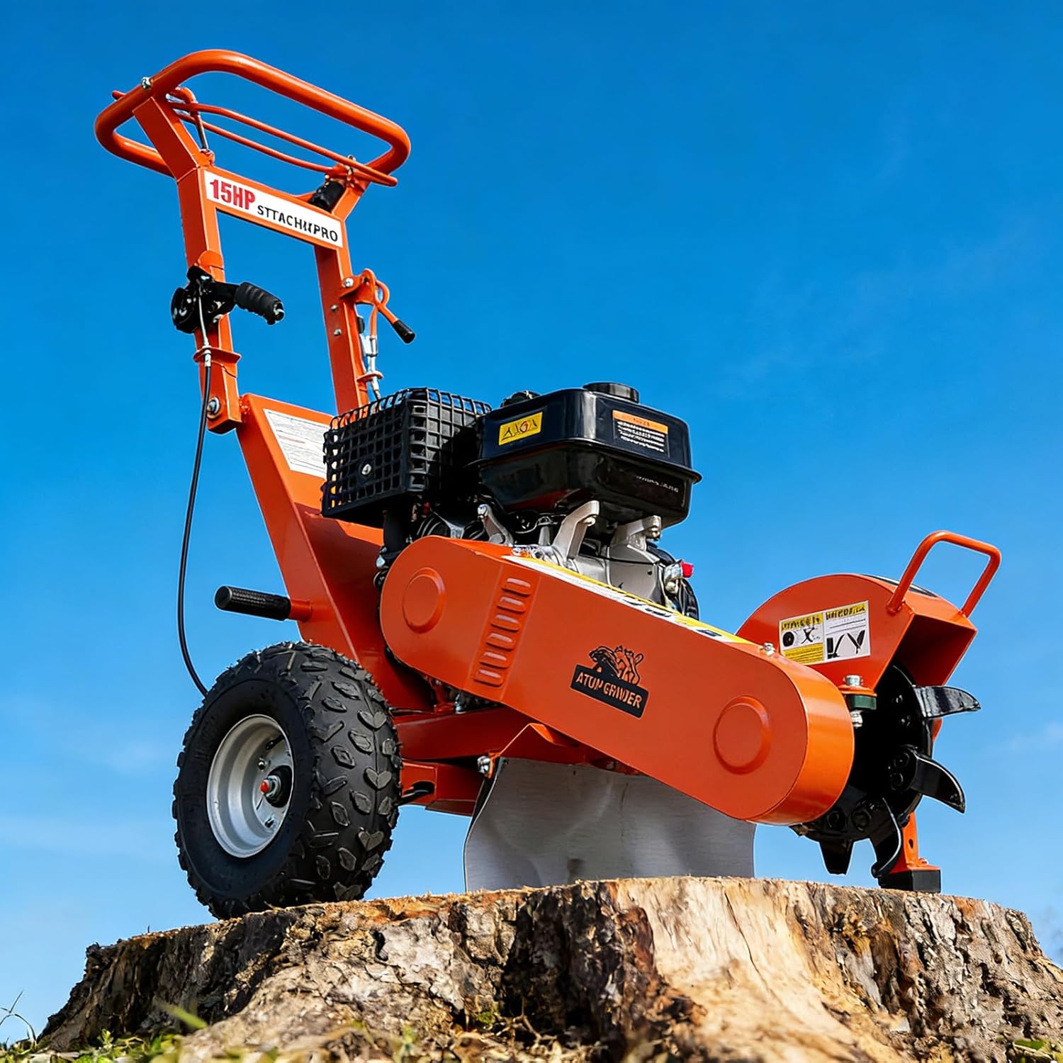 Image 1 of buy 15hp gas stump grinder