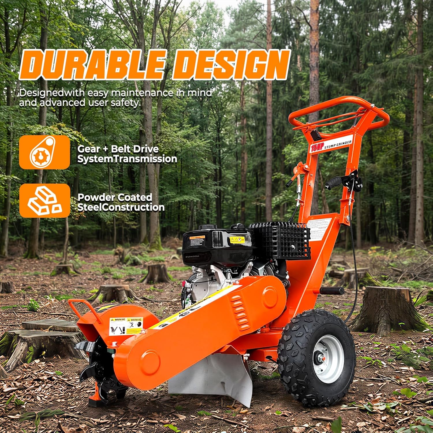 buy 15hp gas stump grinder,best stump grinder for large stumps,420cc stump grinder pros cons,machpro stump cutter worth buying,tungsten stump grinder teeth how long last,should i buy a walk behind stump grinder performance testing and real-world results