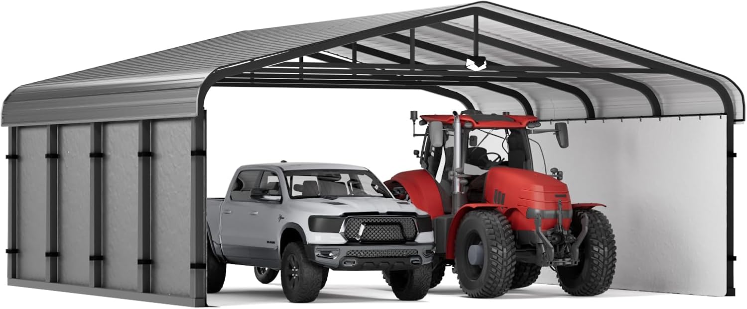 Image 1 of buy 20x20 metal carport