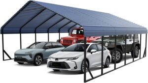 Image 1 of buy 20x30 ft carport canopy heavy duty
