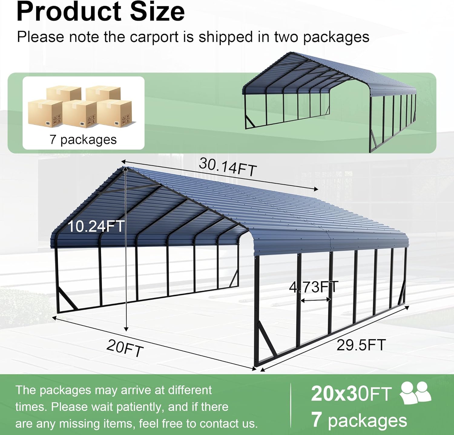 buy 20x30 ft carport canopy heavy duty,best heavy duty carport for 3 cars,20x30 carport kit pros and cons,metal carport vs aluminum frame comparison,buy carport canopy for boat storage,should I buy a heavy duty carport for vehicles unboxing and complete package contents