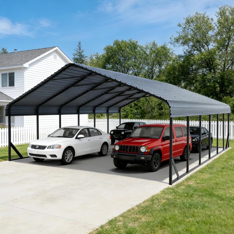 Image 1 of buy 20x30 metal carport heavy duty