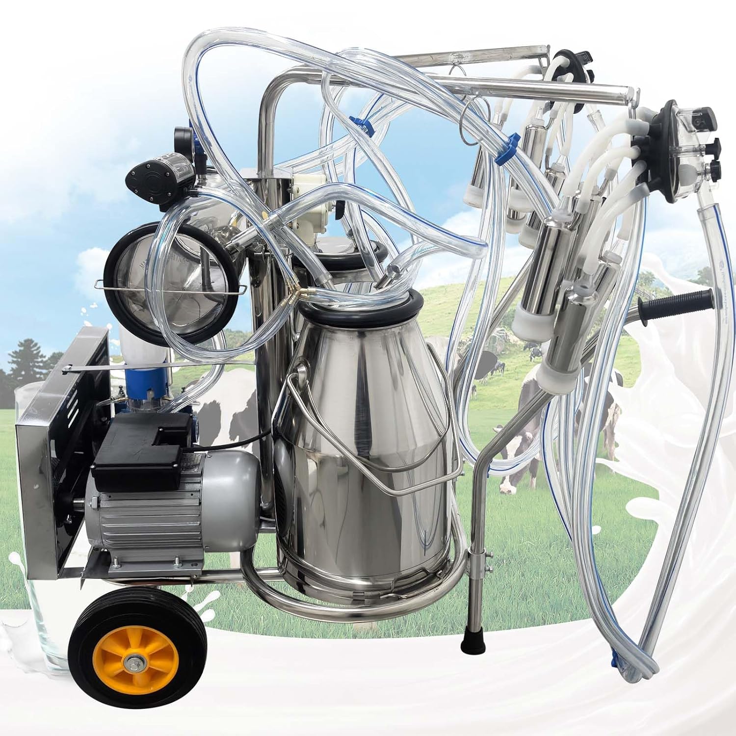 Image 1 of buy 50L vacuum pump milking machine