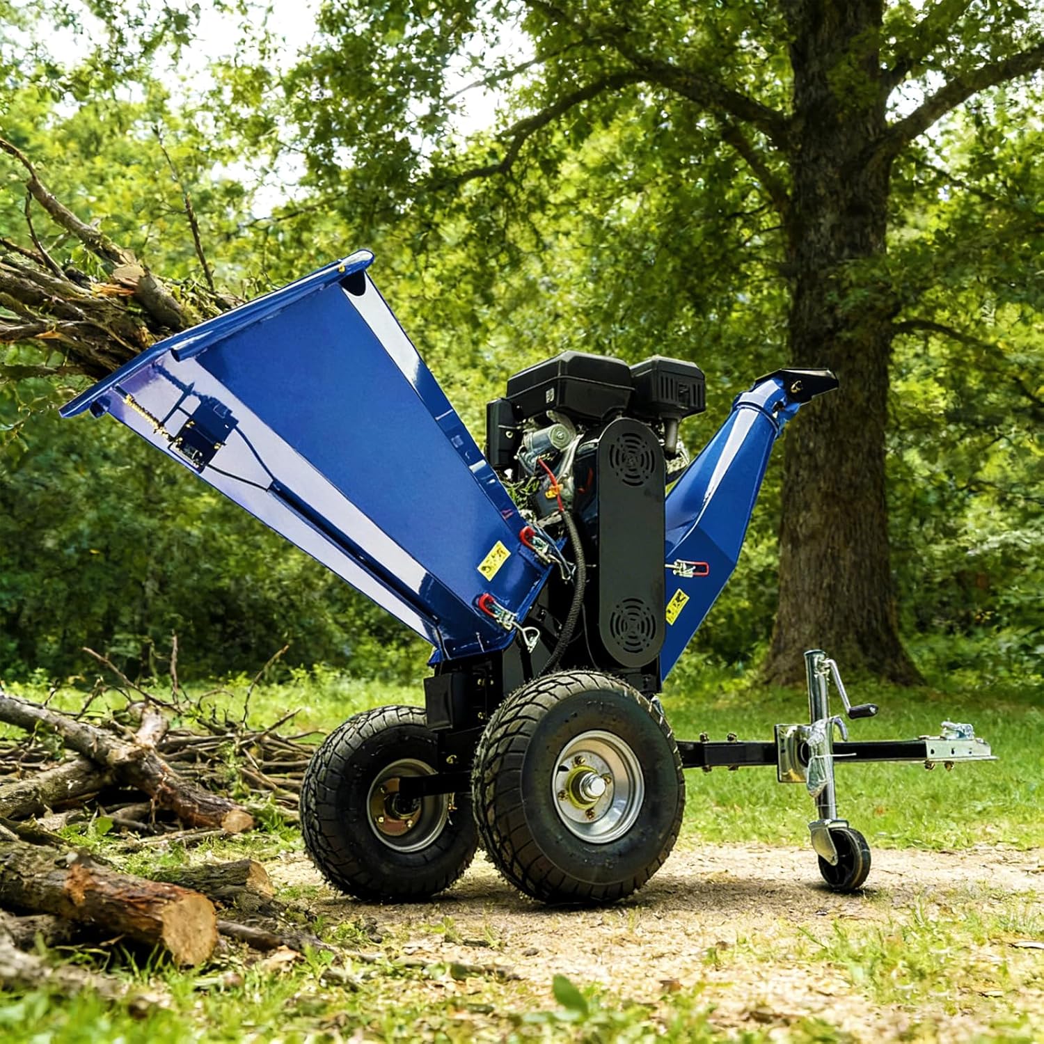 buy 6 inch gas wood chipper shredder,best wood chipper for large property,6 inch wood chipper pros cons,towable wood chipper vs stand alone,400cc wood chipper worth buying,should I buy a gas powered wood chipper unboxing and complete package contents