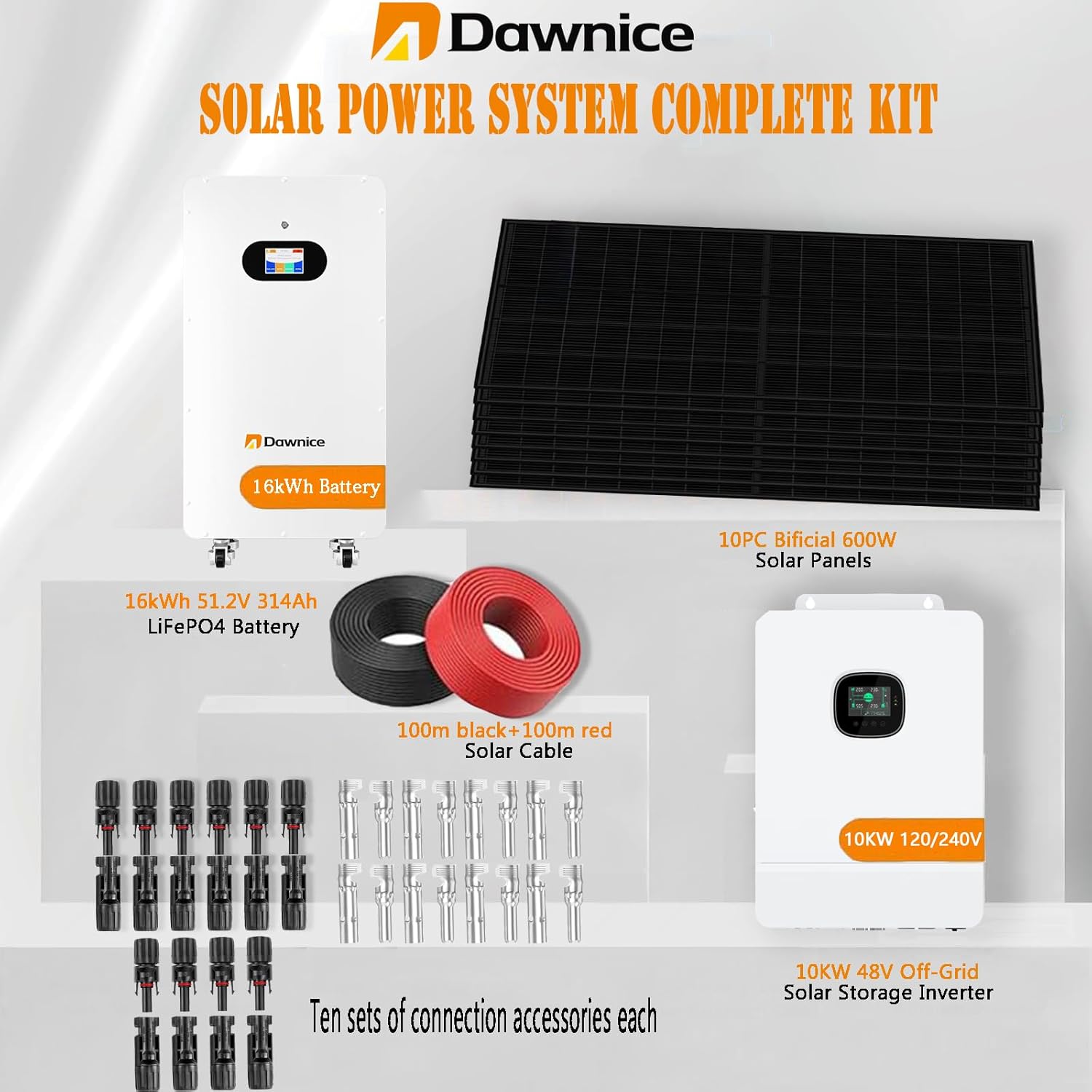 Step-by-step guide for buy 6KW solar power system,6KW solar system worth buying,best off-grid solar kit for home,Dawnice solar system honest,6KW solar system pros cons,should I buy a 6KW solar kit - complete tutorial