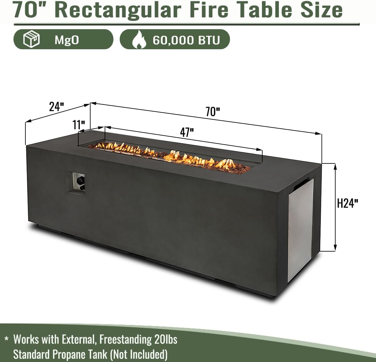 Step-by-step guide for buy 70 inch propane fire pit table,70 inch fire pit table pros cons,best concrete fire pit table for patio,FammyLoft propane fire pit honest,rectangle gas fire pit worth buying,60,000 BTU fire pit table features - complete tutorial