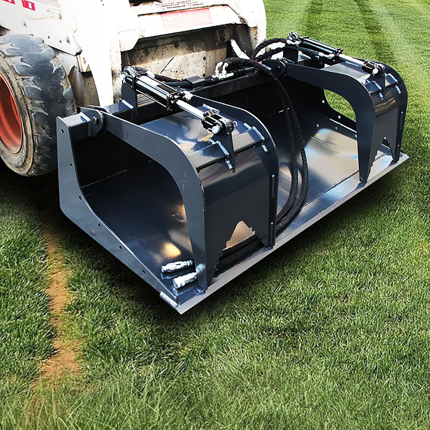 Image 1 of buy 72 inch hydraulic grapple skid steer