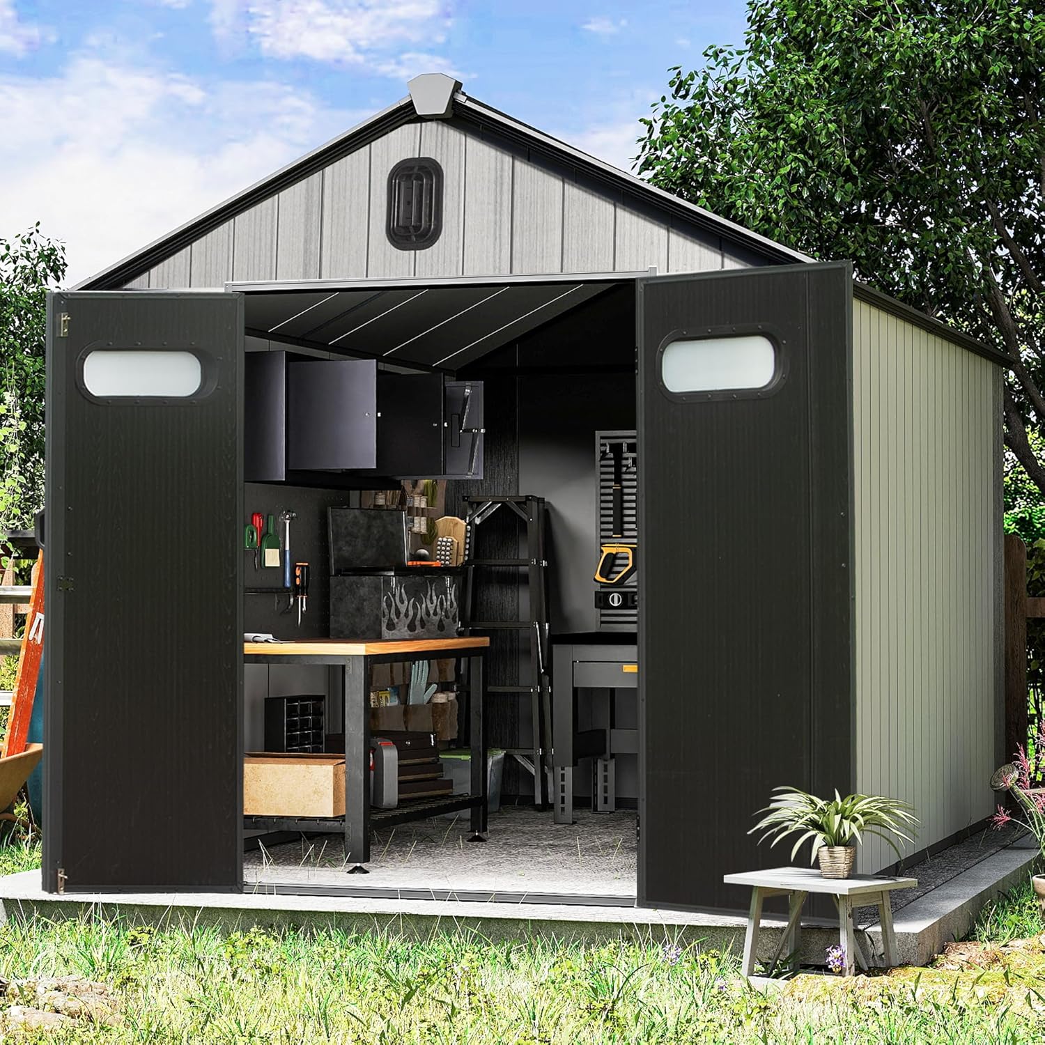 Step-by-step guide for buy 8x16 outdoor resin shed,8x16 outdoor storage shed worth buying,resin shed vs wood shed,8x16 shed pros cons,best outdoor shed for lawn equipment,should I buy a resin storage shed - complete tutorial