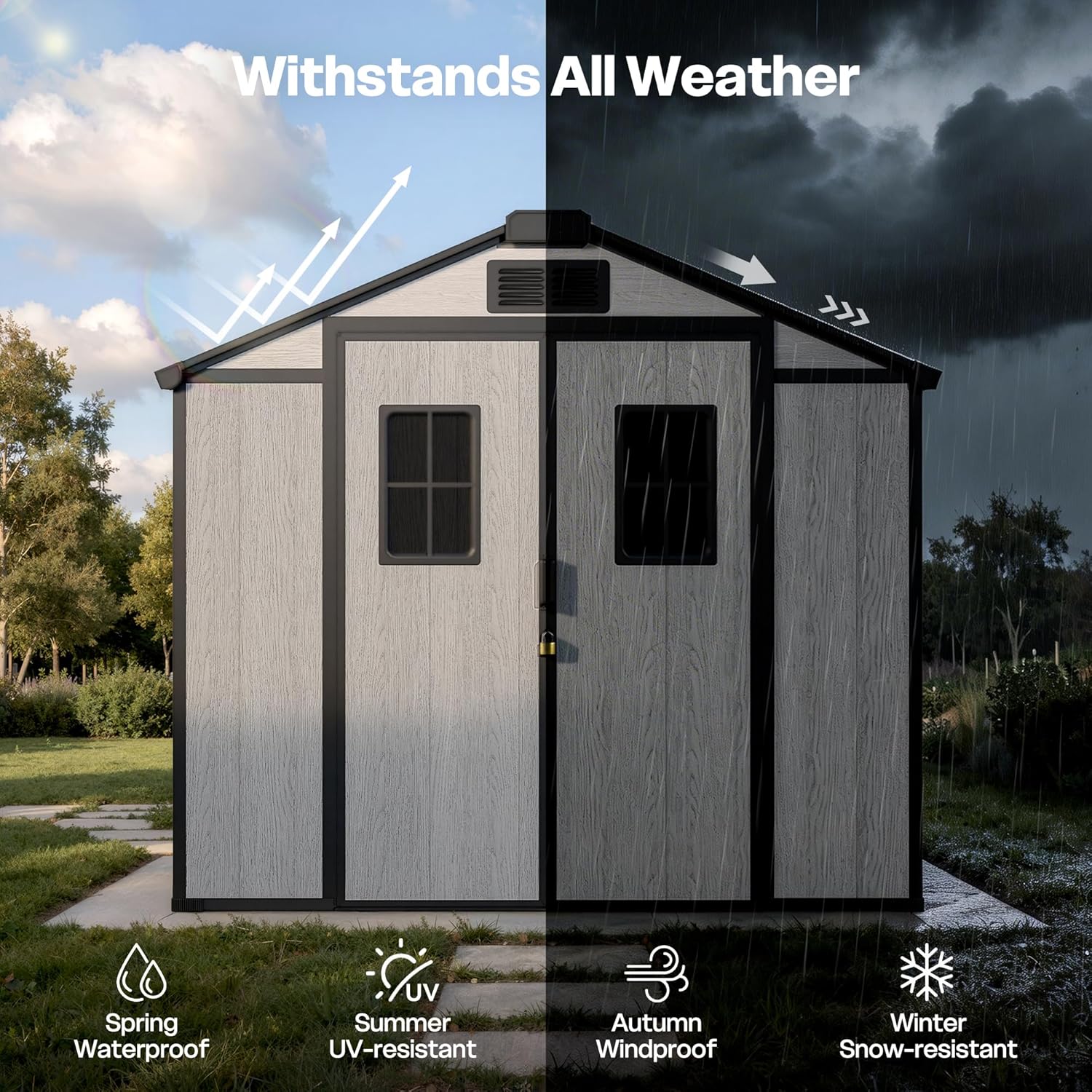Step-by-step guide for buy ALTRIGUS outdoor storage shed,best resin shed for garden tools,ALTRIGUS shed pros cons,should I buy a plastic storage shed,large outdoor shed for lawn mower,resin shed worth buying - complete tutorial