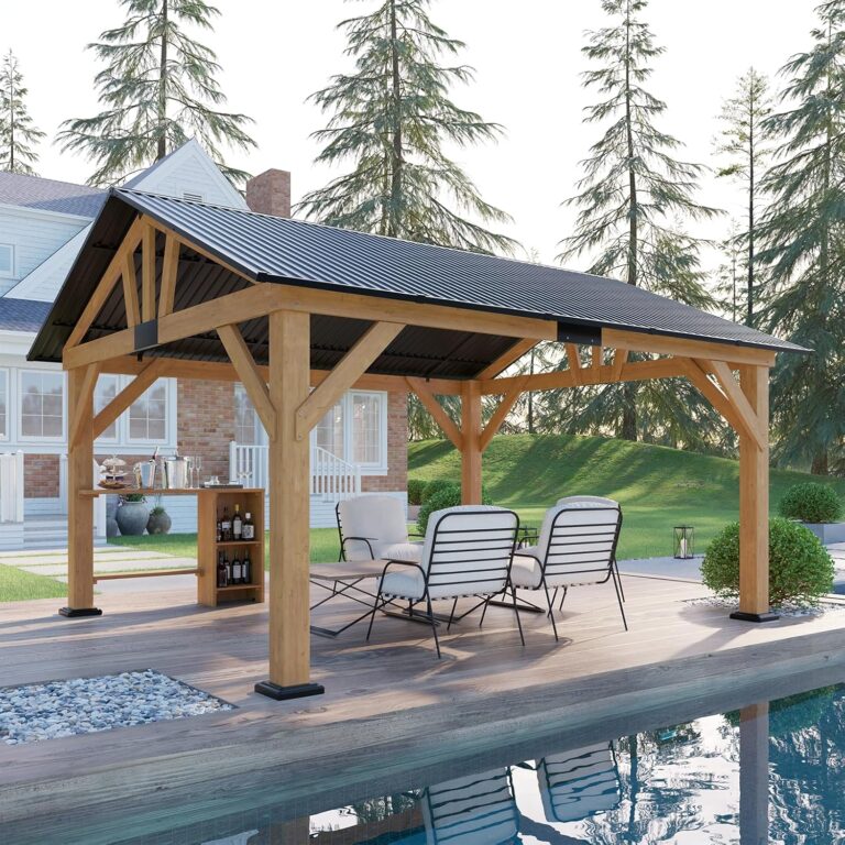 Image 1 of buy AMERLIFE wood gazebo