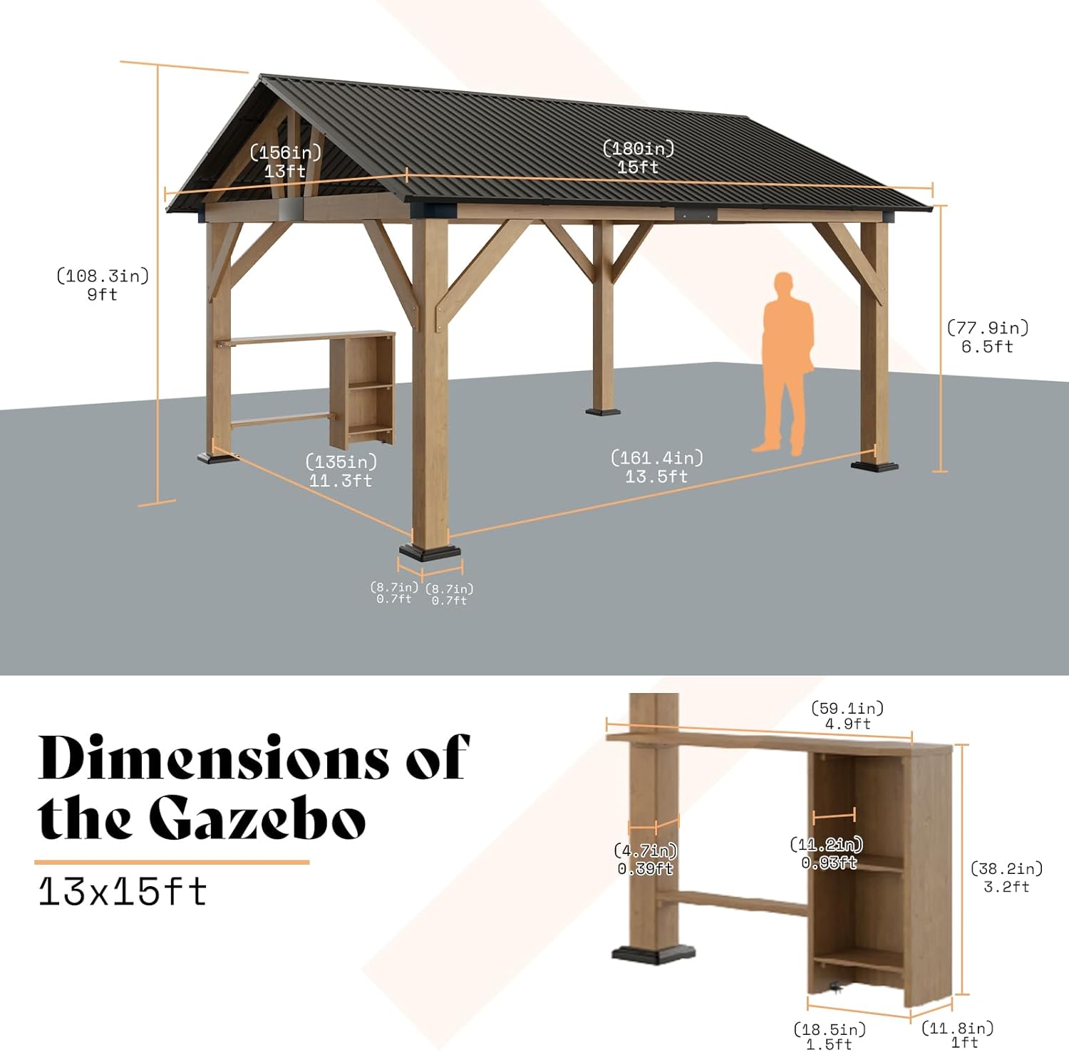 buy AMERLIFE wood gazebo,should I buy AMERLIFE wood gazebo,AMERLIFE wood gazebo pros cons,best outdoor gazebo for patio,wood gazebo vs metal gazebo,AMERLIFE hardtop gazebo worth buying unboxing and complete package contents