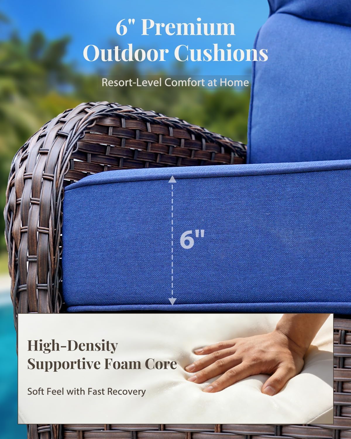 buy AOUKI patio furniture set,AOUKI outdoor wicker set pros cons,best 7 piece patio conversation set,AOUKI swivel rocker chairs worth it,high back patio furniture for poolside,buy patio furniture set with cushions performance testing and real-world results