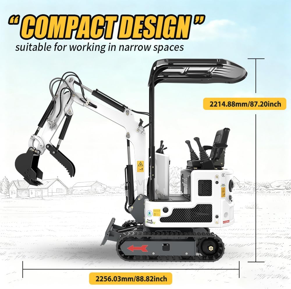 Step-by-step guide for buy ATTACHXPRO mini excavator,ATTACHXPRO mini excavator worth it,best mini excavator for landscaping,mini excavator pros and cons,should I buy a mini excavator,ATTACHXPRO DS15WP honest assessment - complete tutorial