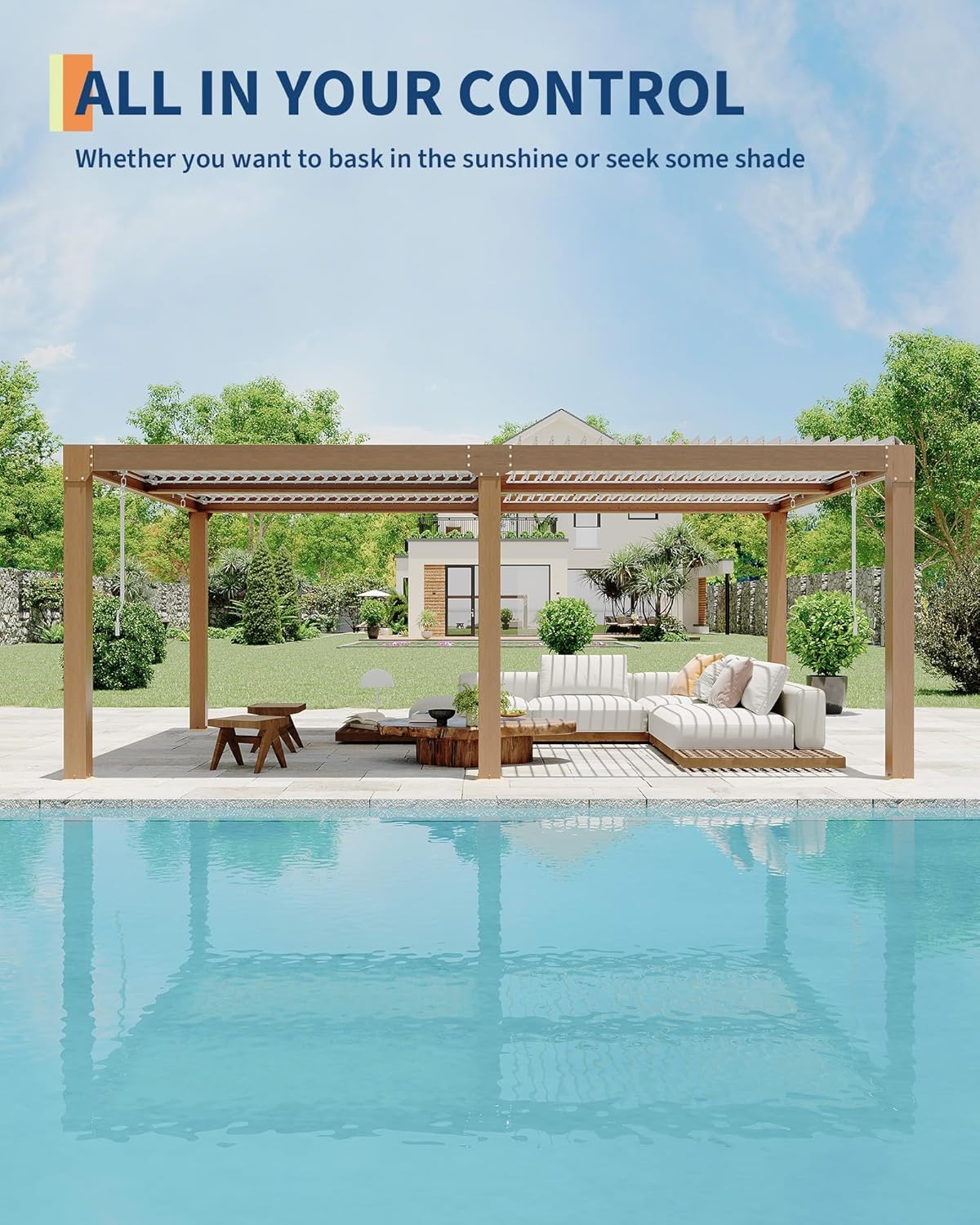 buy ActiveTrail louvered pergola,ActiveTrail pergola pros cons,adjustable louvered pergola worth buying,best aluminum pergola for patio,should I buy a louvered pergola,ActiveTrail pergola vs alternatives unboxing and complete package contents