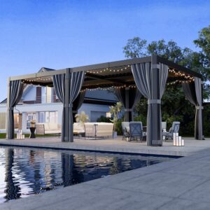 Image 1 of buy AirWire louvered pergola