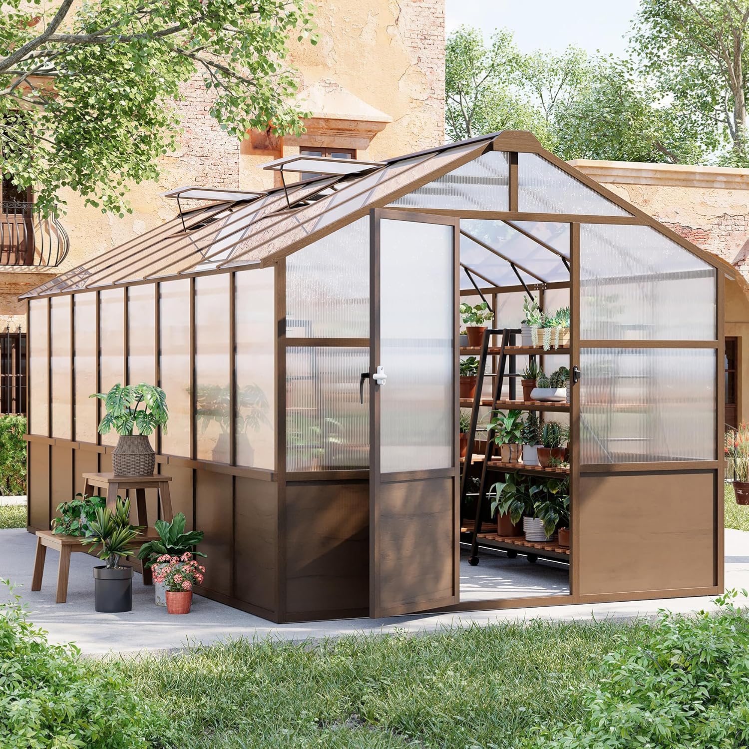 Image 1 of buy AirWire wooden greenhouse